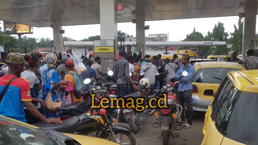 Pénurie carburant à Kinshasa