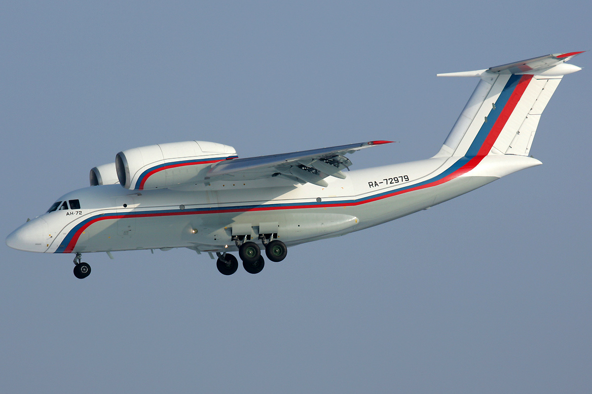 Un Antonov 72 de Russia Air Force