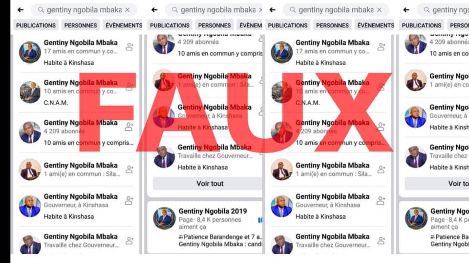 Fausse Page Ngobila