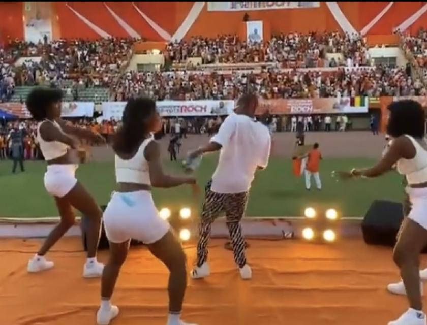 Innoss’B photo du concert de Ouagadougou 