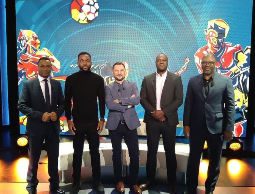 Cédric Bakambo à l'émission Talents d'Afrique