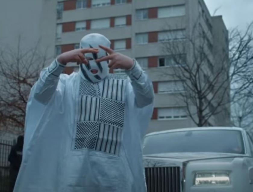 Kalash Criminel, photo du clip de son nouveau single, «La main».