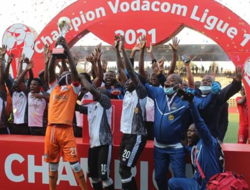 Mazembe sacré champion de la RDC, saison 2021.
