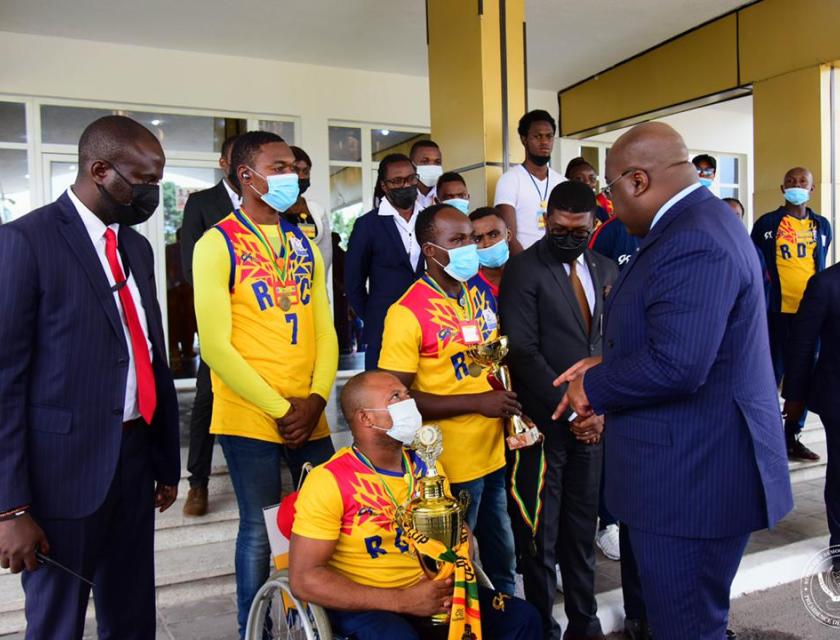 Felix Tshisekedi sport