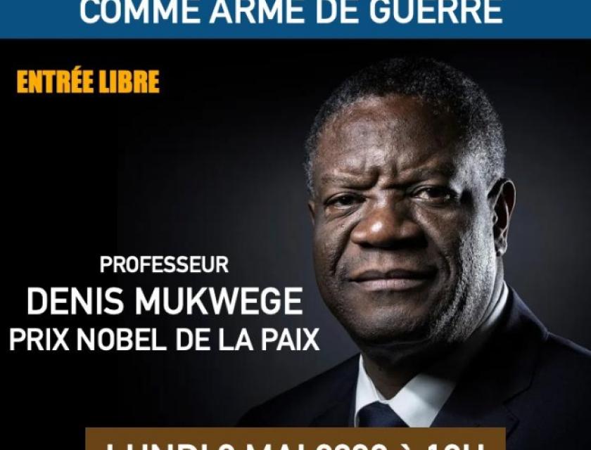 Affiche de la conférence 