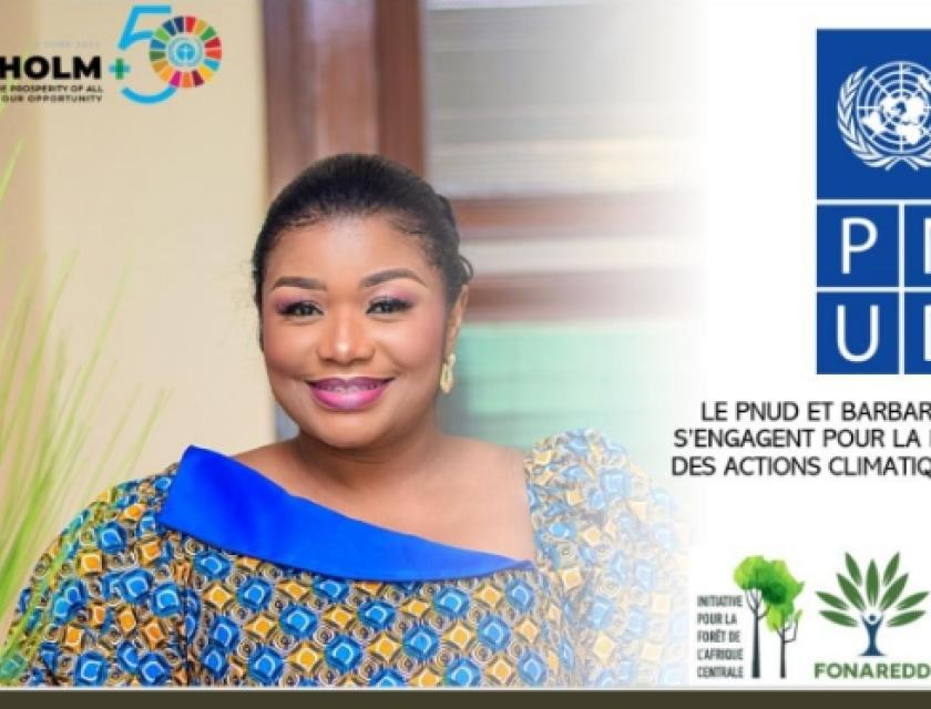 Barbara Kanam, artiste congolaise 