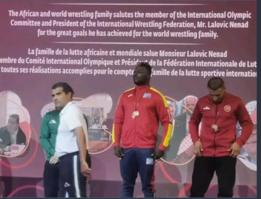 Remise de médaille