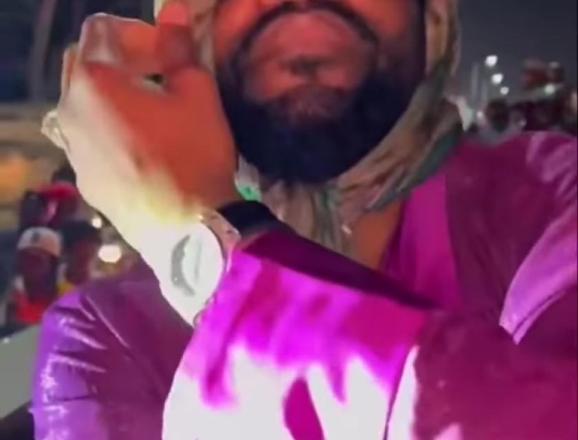 Arrivée de Fally Ipupa à Cabinda en Angola