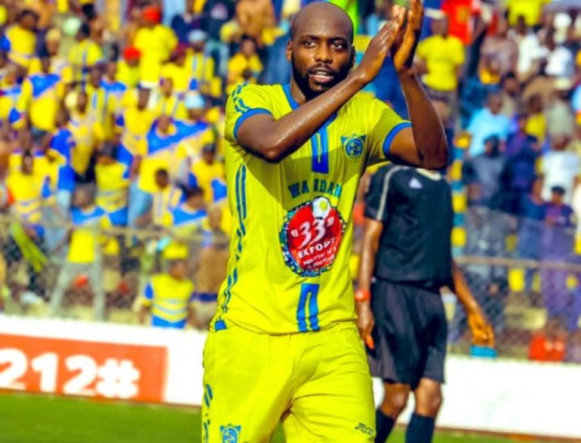 Youssouf Mulumbu, joueur FC Saint-Eloi Lupopo. 