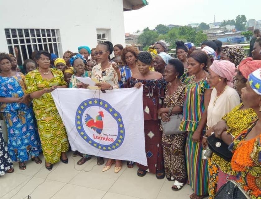 Kinshasa, la déclaration des femmes de Lamuka, le 24 mars 2023.