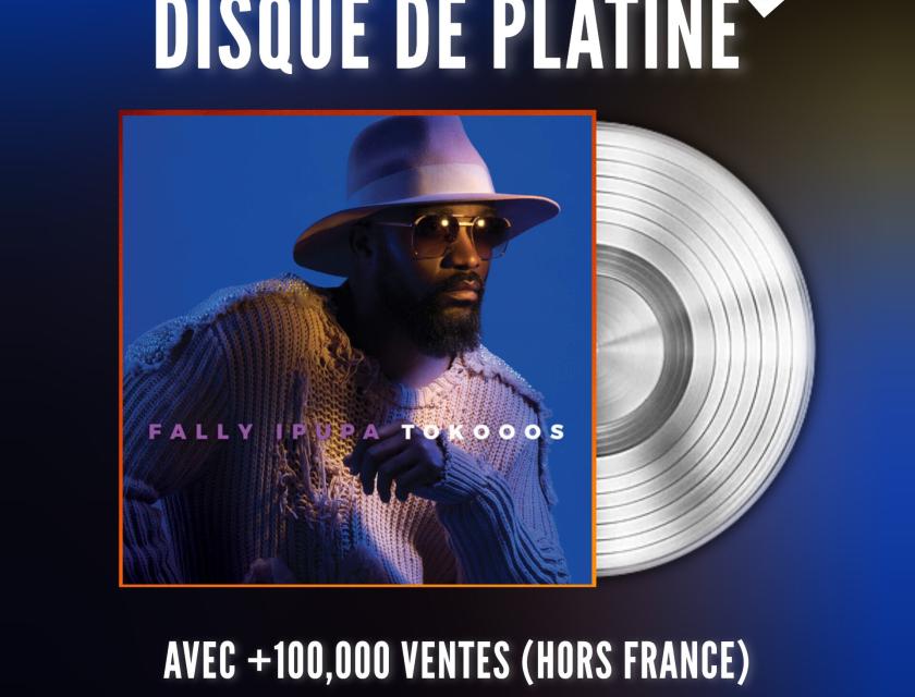 Disque de platine Fally Ipupa 