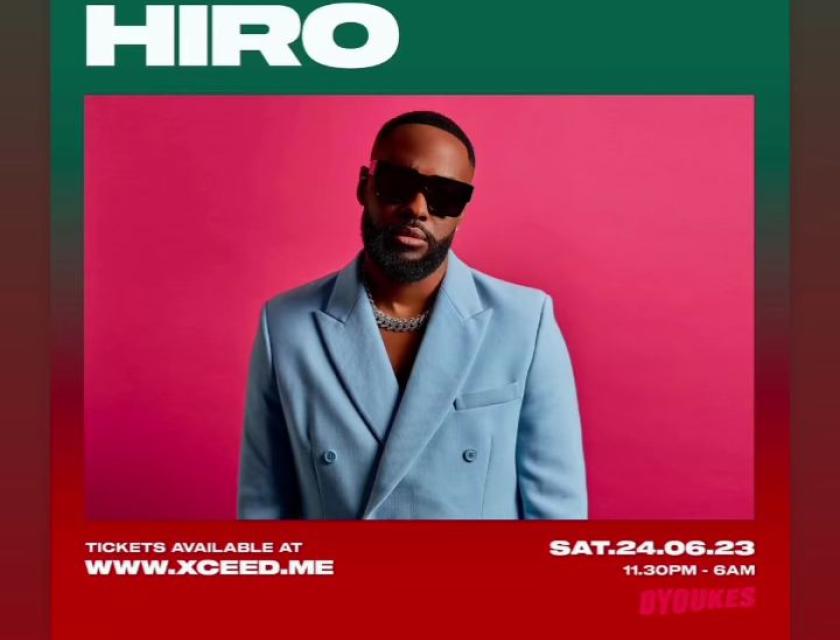 Affiche d'annonce du concert 