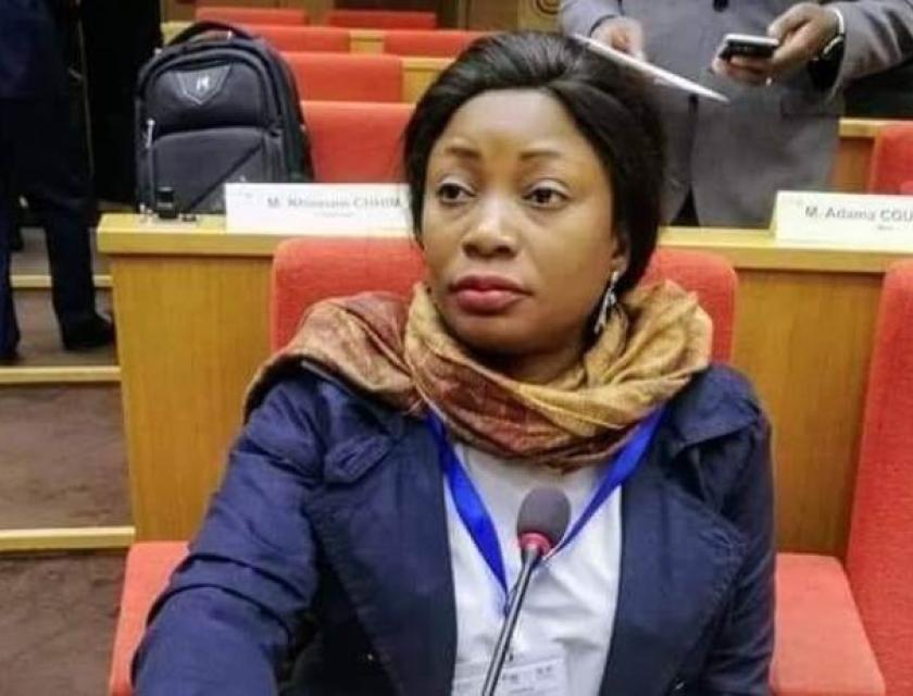 La rapporteure de la Commission électorale nationale indépendante (CENI) Patricia Nseya