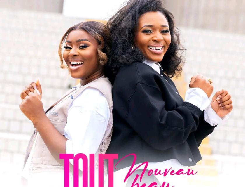 Affiche du single " tout nouveau tout beau " de Morijah en featuring avec Dena Mwana