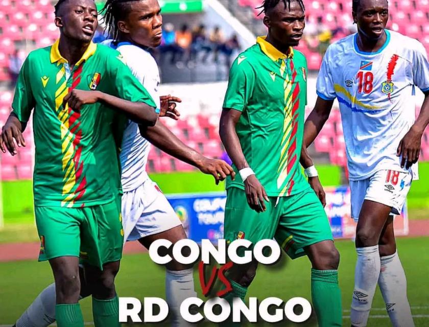Les Léopards U20 et le diable rouge du Congo-Brazza