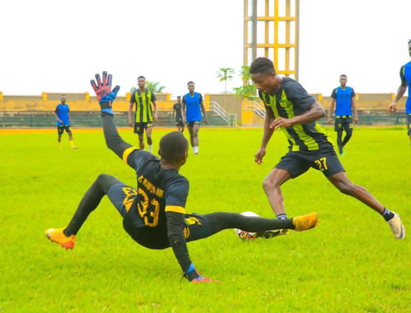 Photo de l'entrainement de l'équipe de Maniema Union de kindu by Equipe communication de Maniema Union 