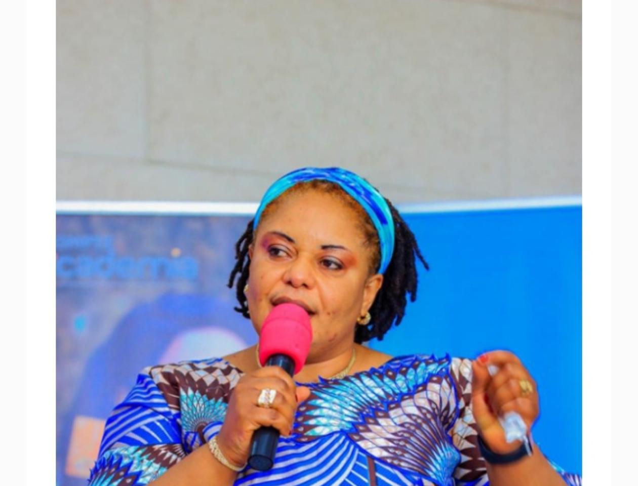 La ministre de la Culture, Arts et Patrimoine de la RDC, Catherine Furaha. Photo google