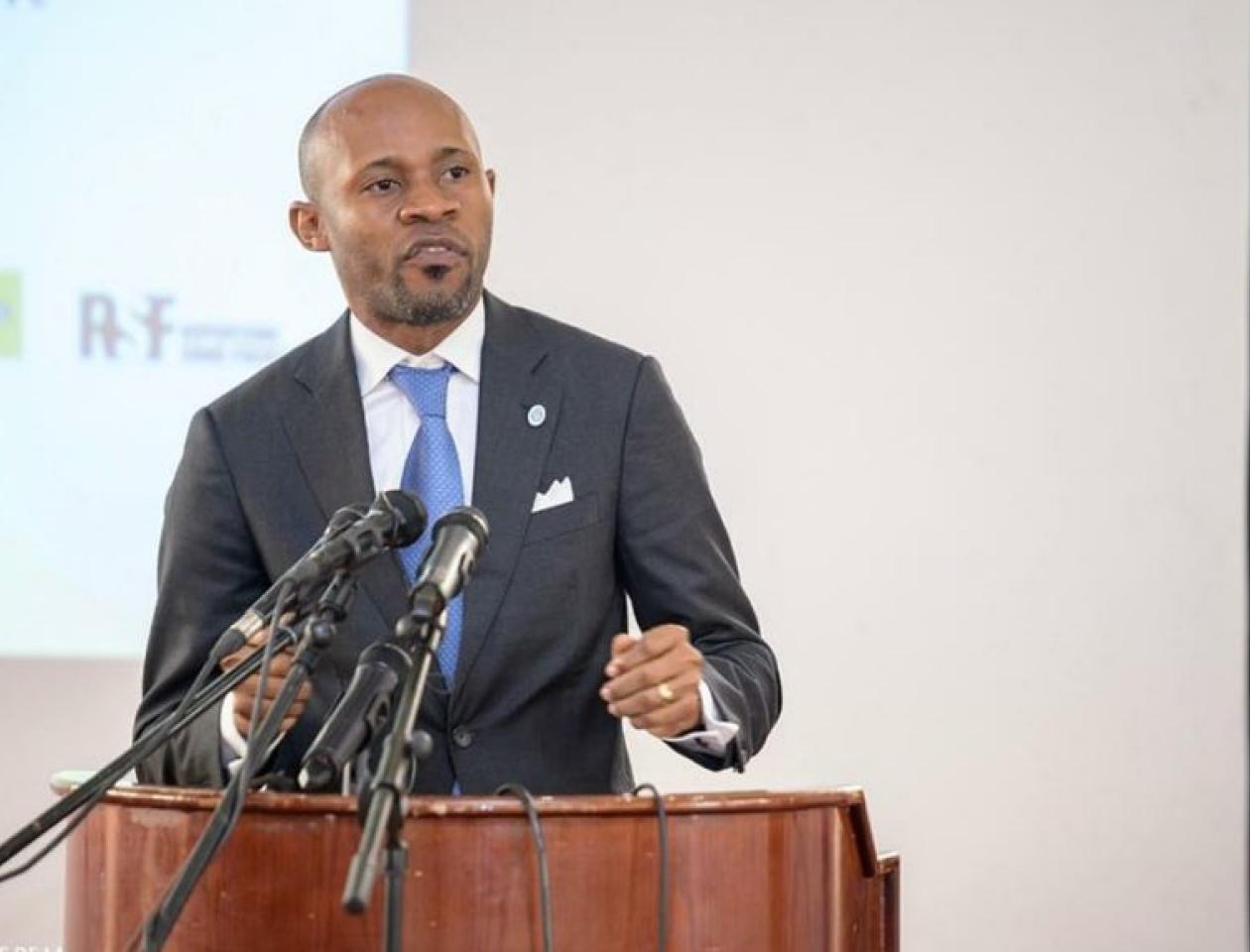 Le ministre de la Communication et des Médias Patrick Muyaya