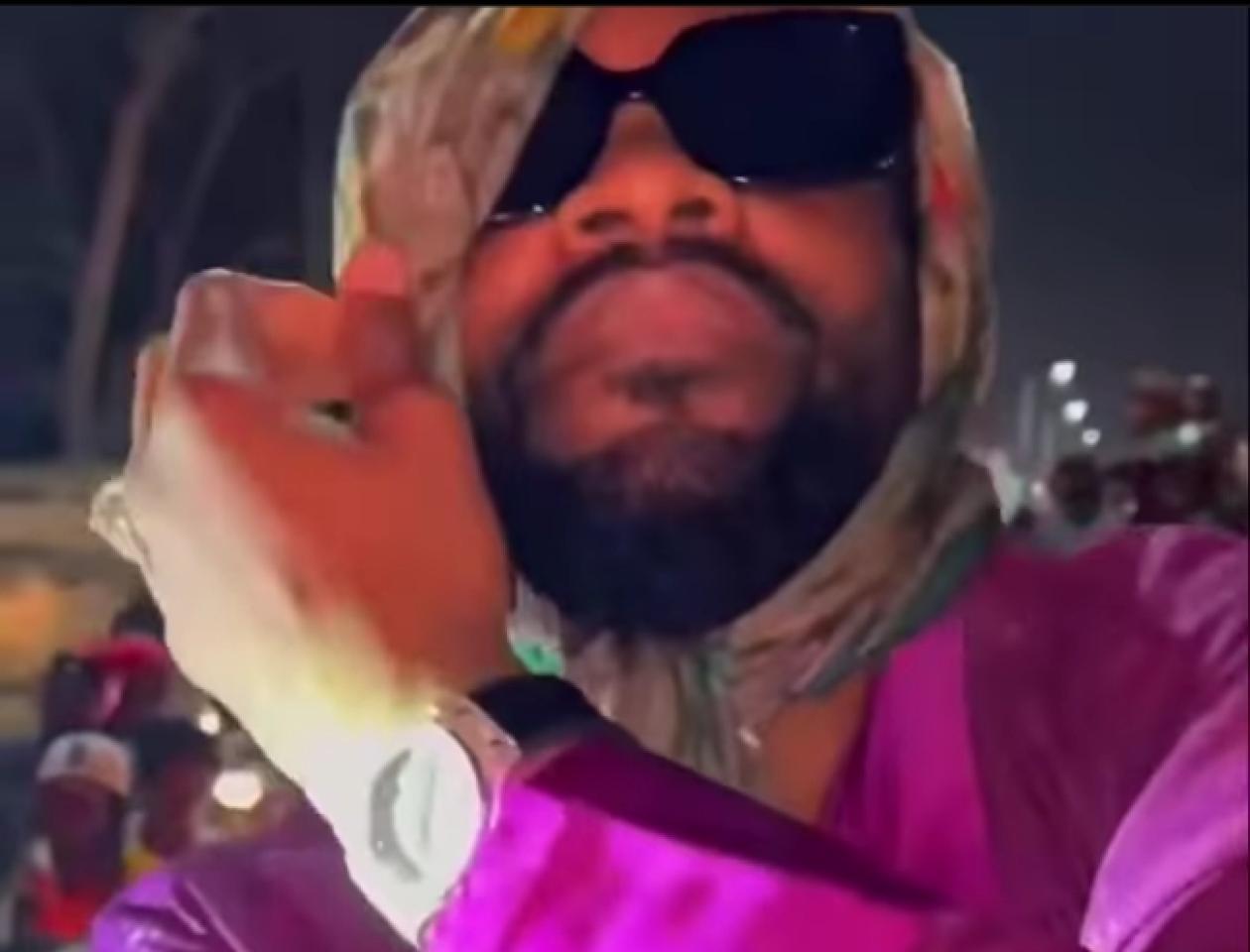 Arrivée de Fally Ipupa à Cabinda en Angola