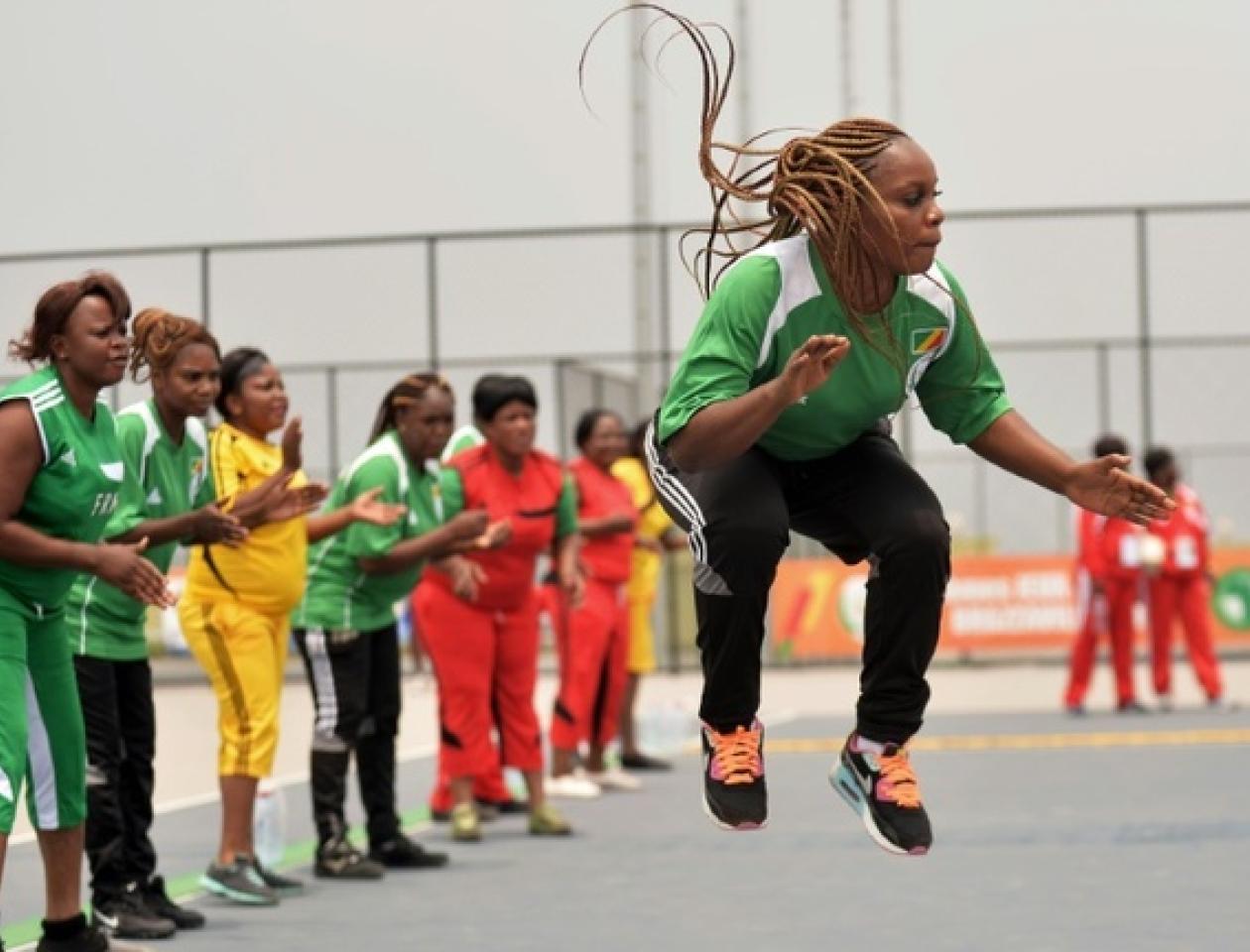 Le Nzango au jeu de la francophonie 