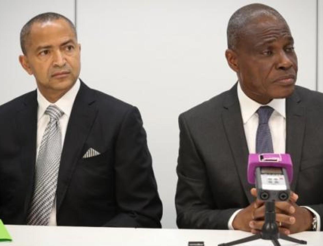 Les opposants , Martin fayulu et moïse Katumbi 