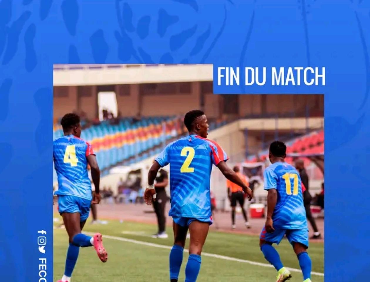 Stade de martyr, résultat du match RDC - RCA