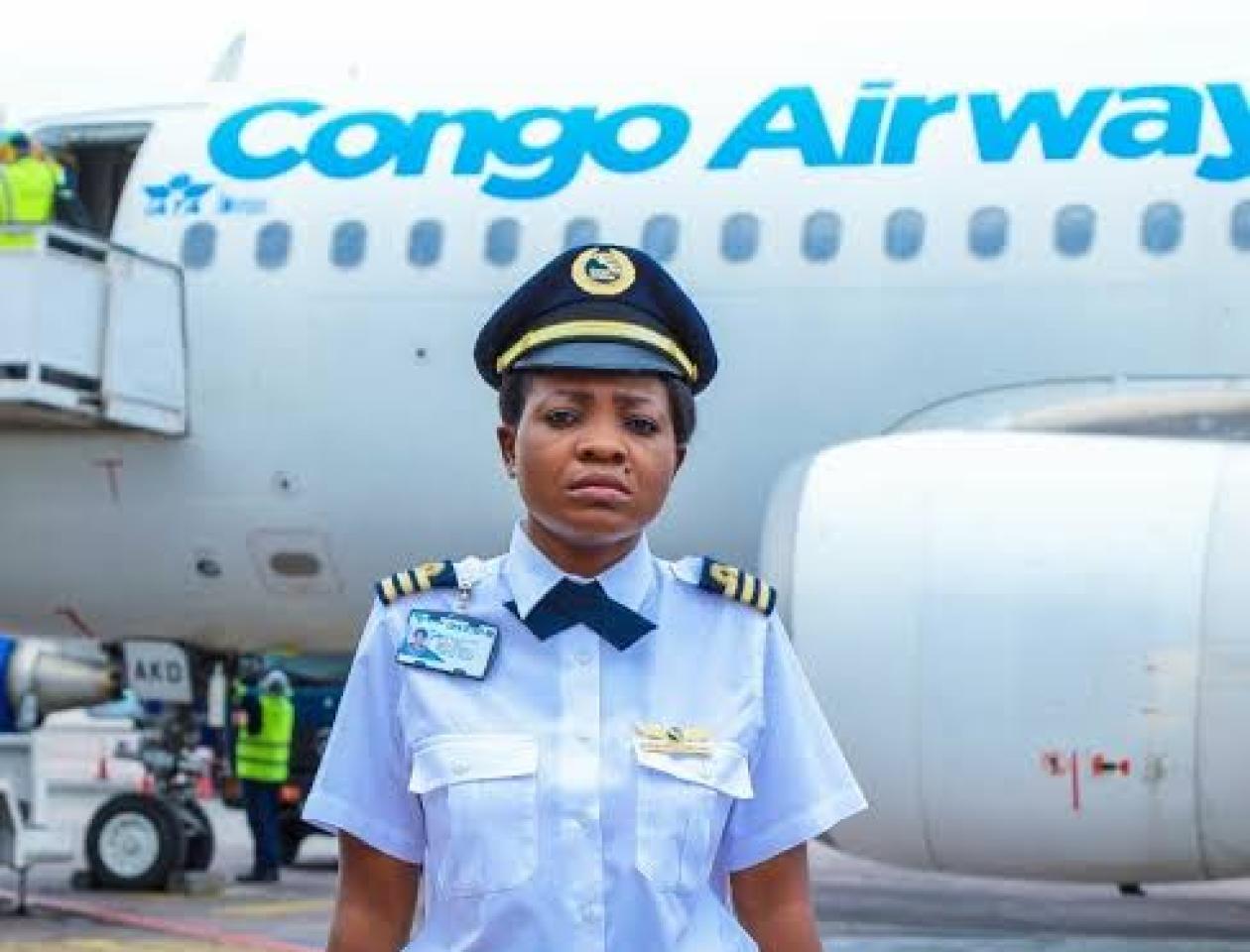 Femme pilote, Mamitsho pontshi/ photo de unfpa 