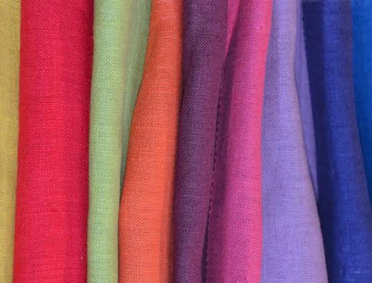 Tissu de lin / photo de Lamy 